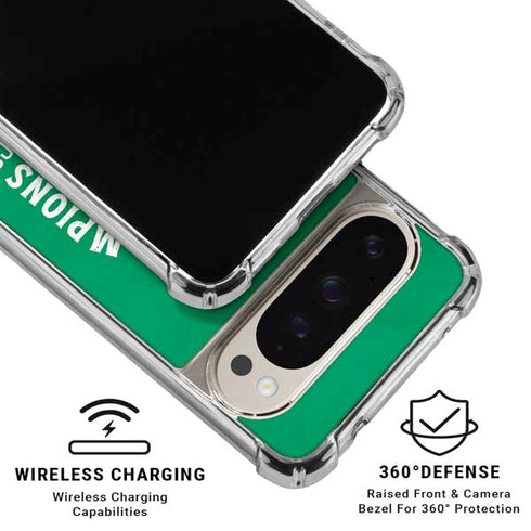 2024 NBA Champions Boston Celtics Pixel 9 Pro XL Clear Case